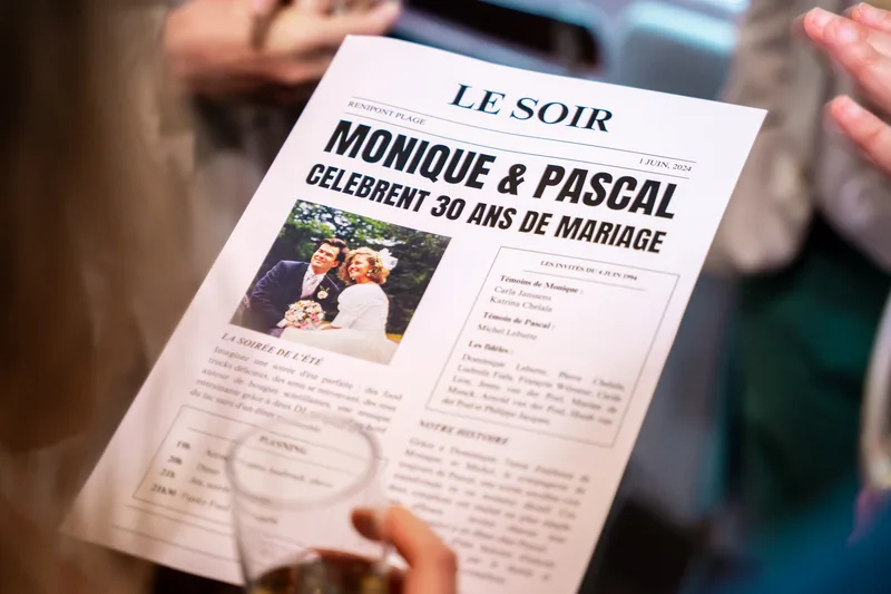 30 ans de mariage